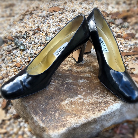 Pancaldi Black Pumps 10B very good used condition - Picture 4 of 6